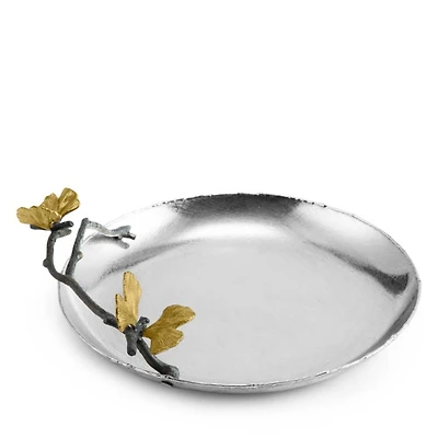Butterfly Ginkgo Round Platter