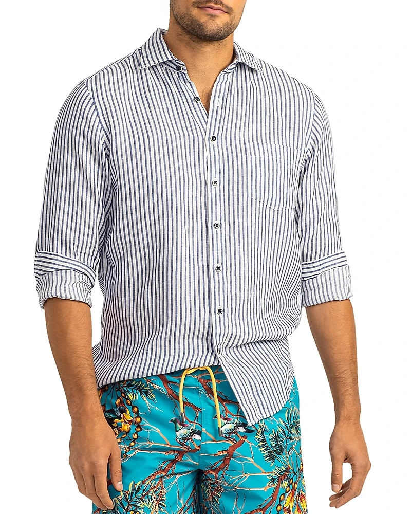 Rodd & Gunn Charles Striped Long Sleeve Shirt