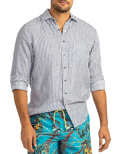 Rodd & Gunn Charles Striped Long Sleeve Shirt