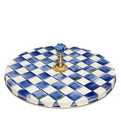 Royal Check Enamel Cheese Course