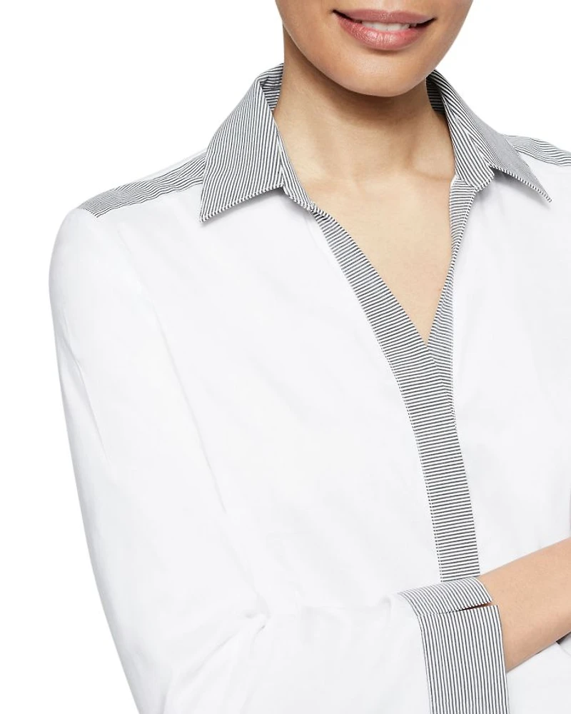 Striped Trim Shirt