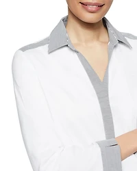 Striped Trim Shirt