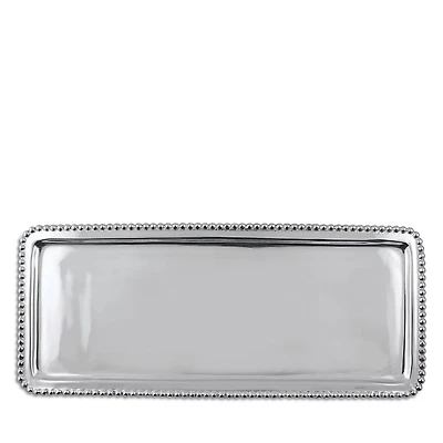 Mariposa Beaded Long Serving Tray