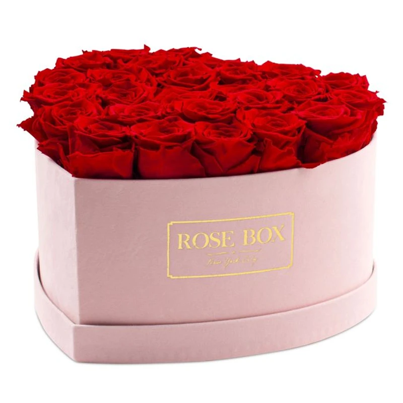 Large Pink Heart Box