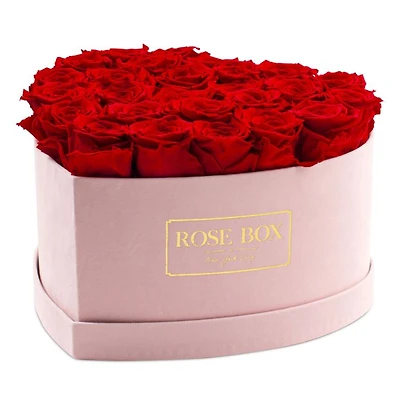 Large Pink Heart Box