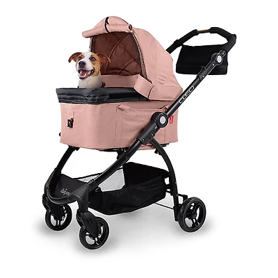 Ibiyaya New Cleo Travel System Pet Stroller, 3-in-1 Dog Stroller, Pet Carrier, Dog Stroller