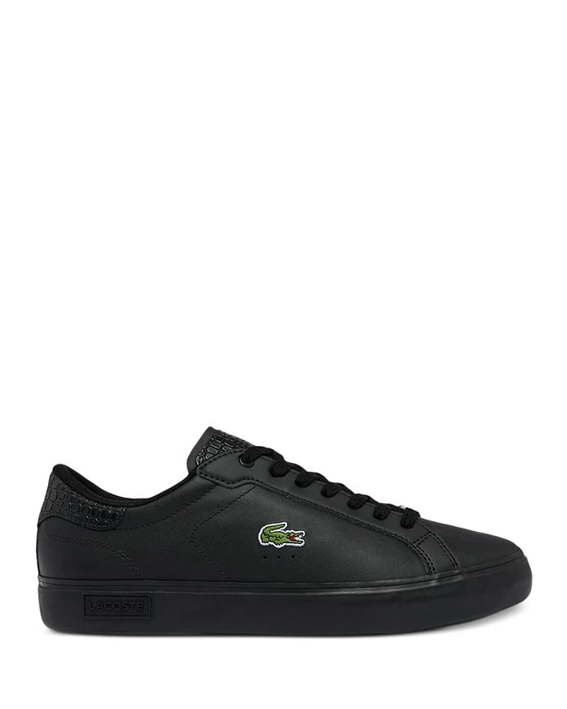 Men's Powercourt Leather Sneakers
