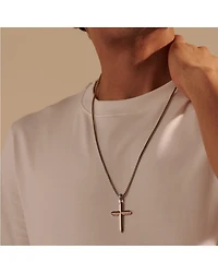 Sterling Silver Classic Chain Cross Pendant Necklace