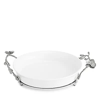 Michael Aram White Orchid Pie Plate