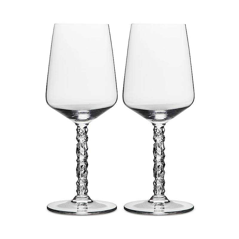 Orrefors Carat Wine Glass, Set of 2
