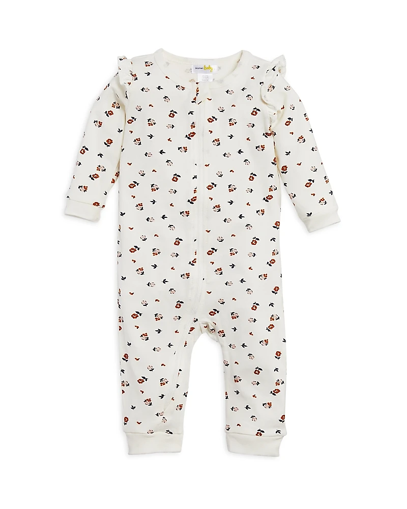 Bloomie's Baby Girls' Floral Coverall
