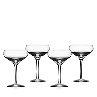 Orrefors More Coupe, Set of 4