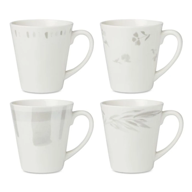 Oyster Bay Mugs, Set of 4