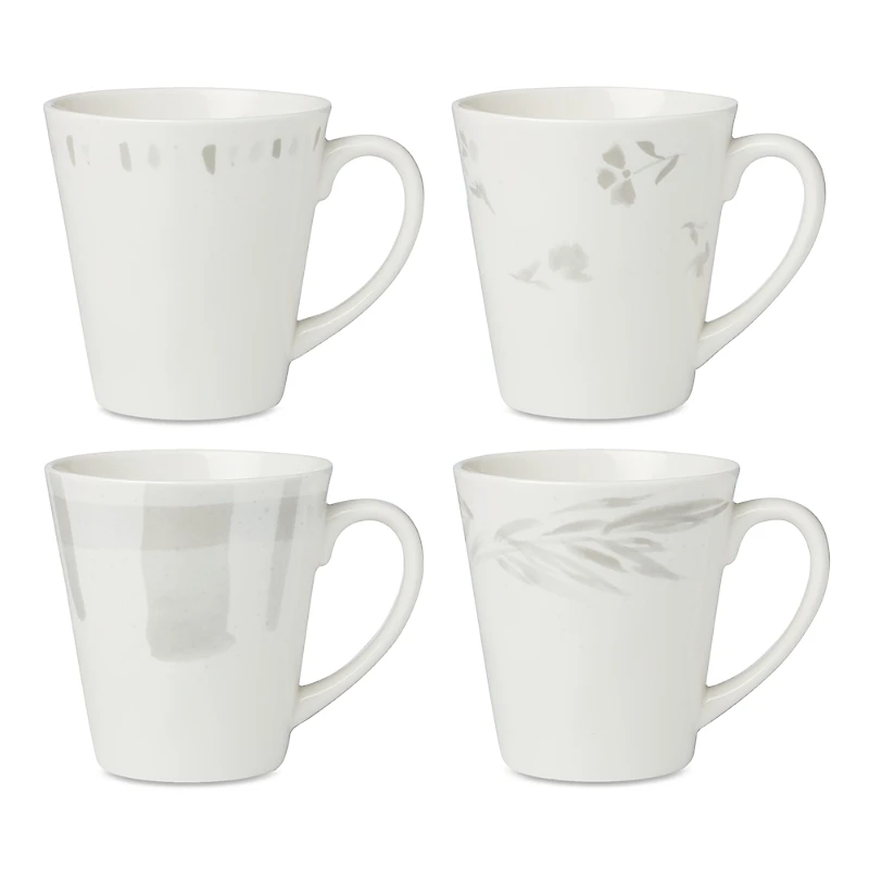 Lenox Oyster Bay Mugs, Set of 4