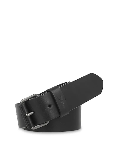 Allsaints Men's Ramskull Leather Belt