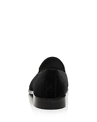Men's Velvet Slip On Formal Loafers - Exclusive