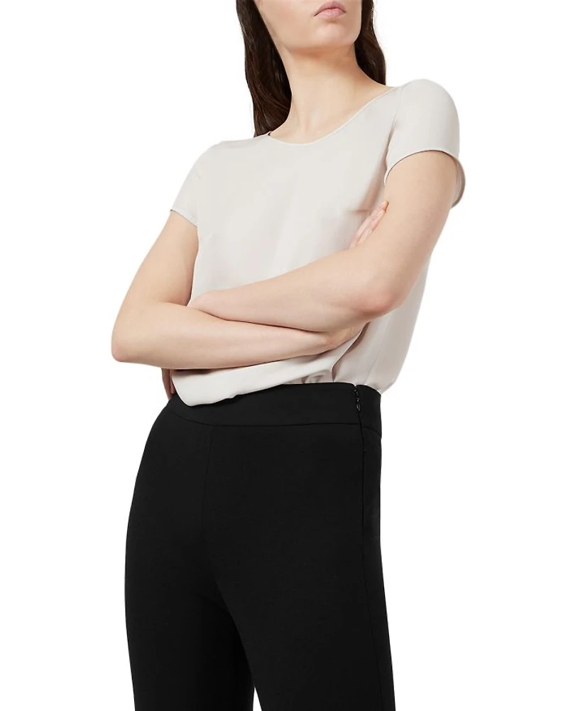 Cropped Slim Leg Pants