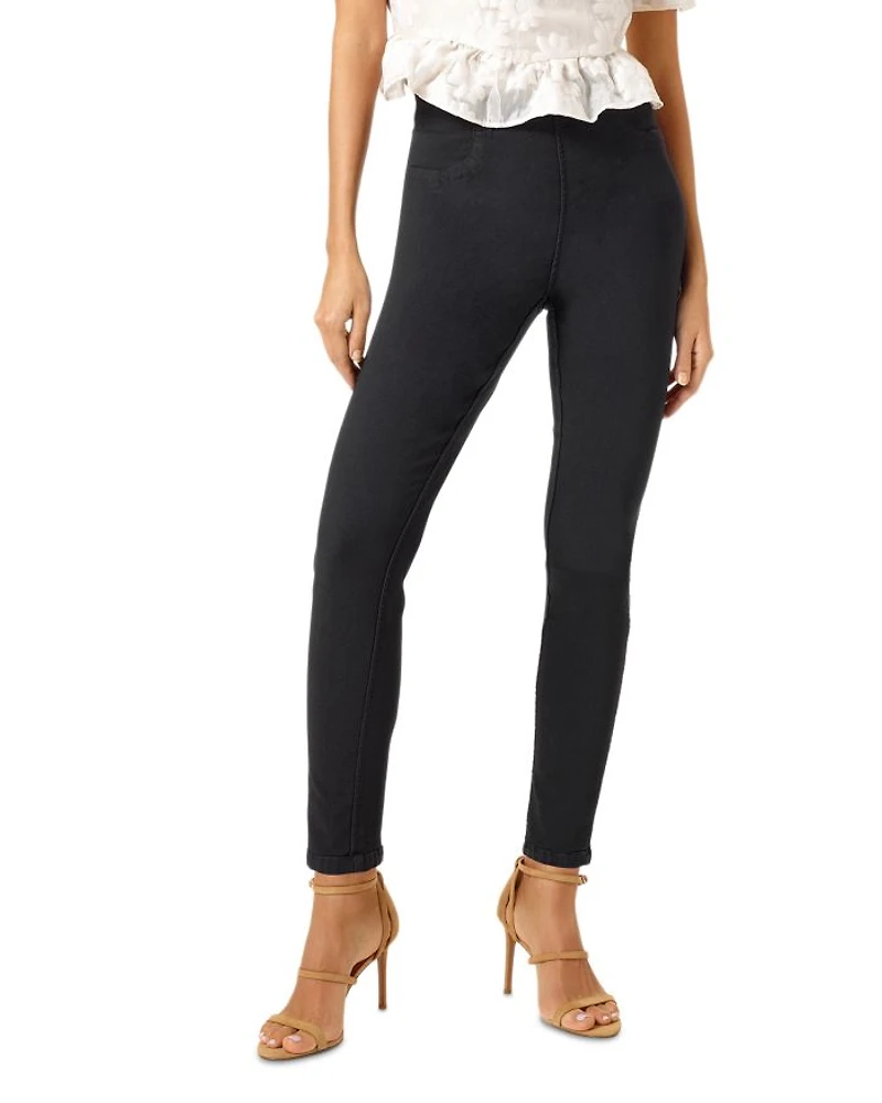 Reversible Denim Leggings