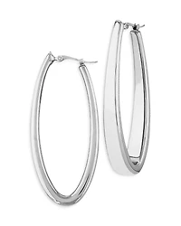 Bloomingdale's Fine Collection Large Oval Hoop Earrings