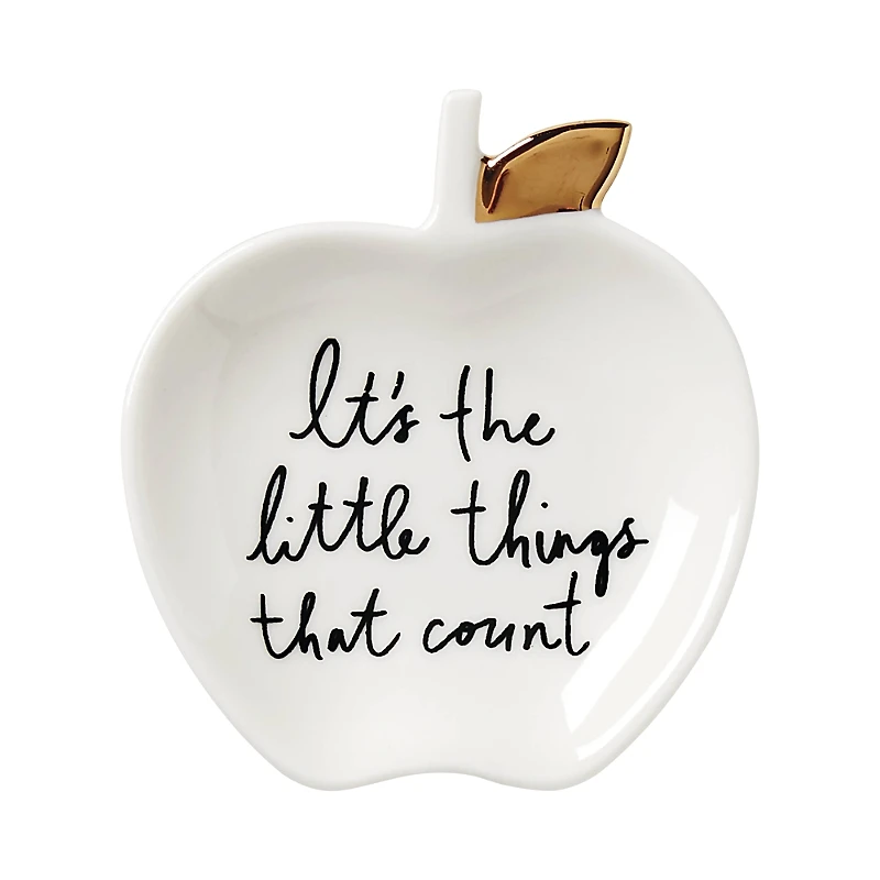 kate spade new york A Charmed Life Apple Ring Dish