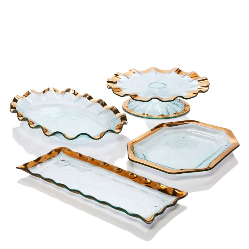 Ruffle Cake Plate