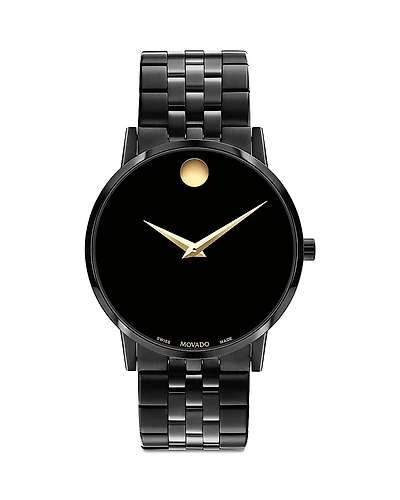 Movado Museum Classic Yellow Gold-Tone Watch