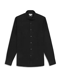 Ruban Long Sleeve Linen Shirt
