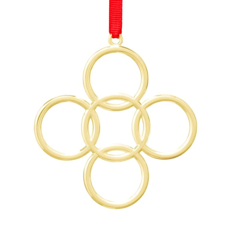 Twelve Days of Christmas Ornament - Five Golden Rings