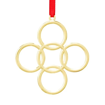 Twelve Days of Christmas Ornament - Five Golden Rings