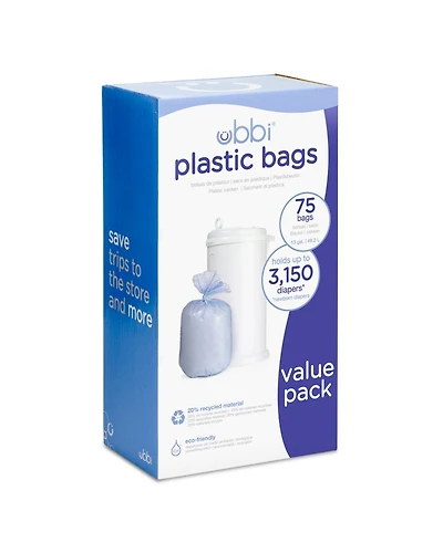3 Pack Plastic Bags