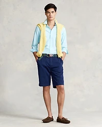 Classic Fit Long Sleeve Cotton Oxford Button Down Shirt