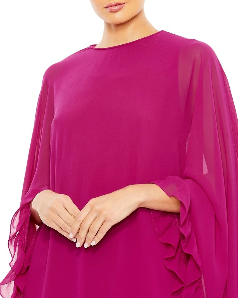 Ruffle Trim Dress