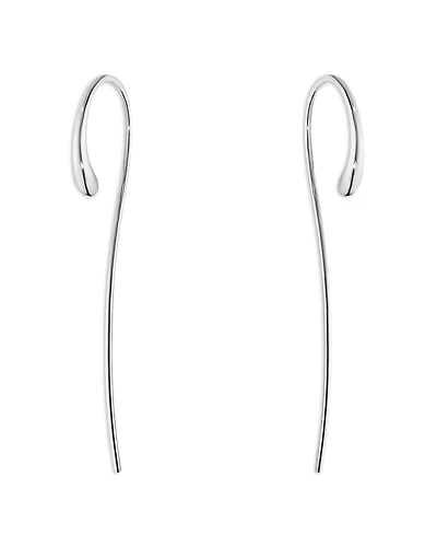 Georg Jensen Sterling Silver Mercy Threader Earrings