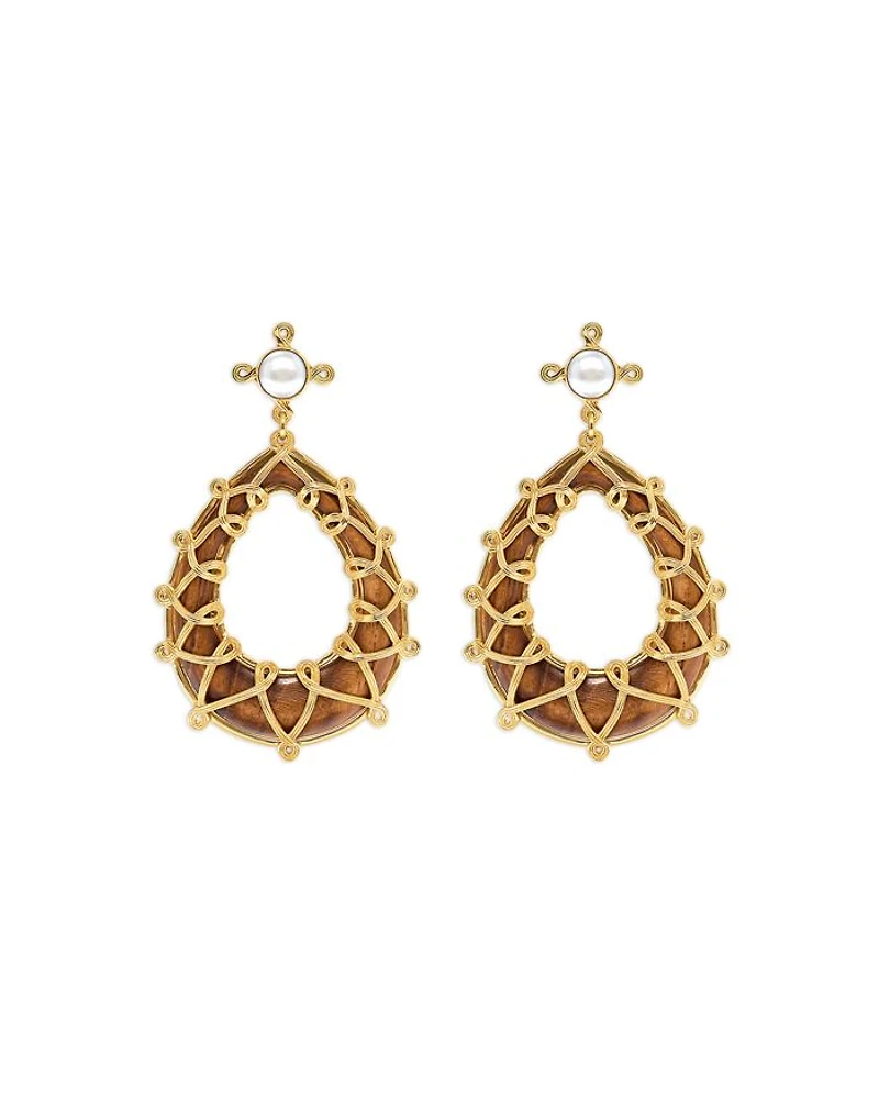 Chloe Earth Goddess Drop Earrings