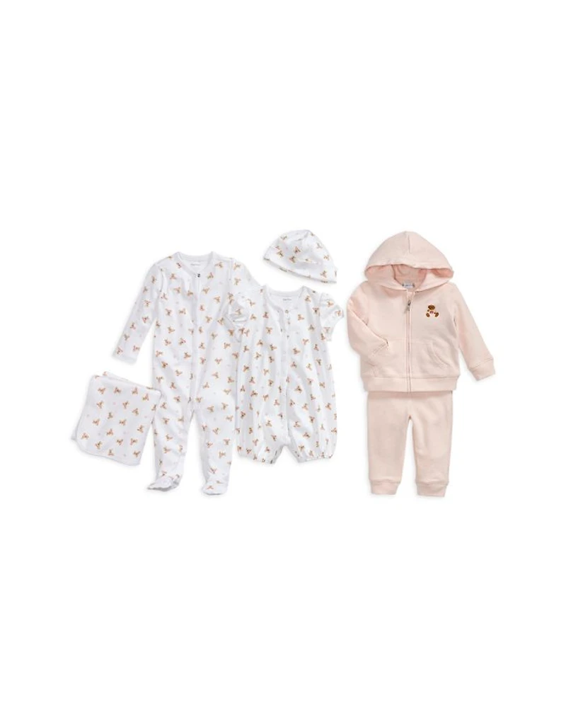 Girls' French Terry Hoodie & Pants Set - Baby