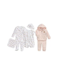 Girls' French Terry Hoodie & Pants Set - Baby