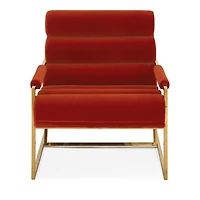 Channeled Goldfinger Lounge Chair