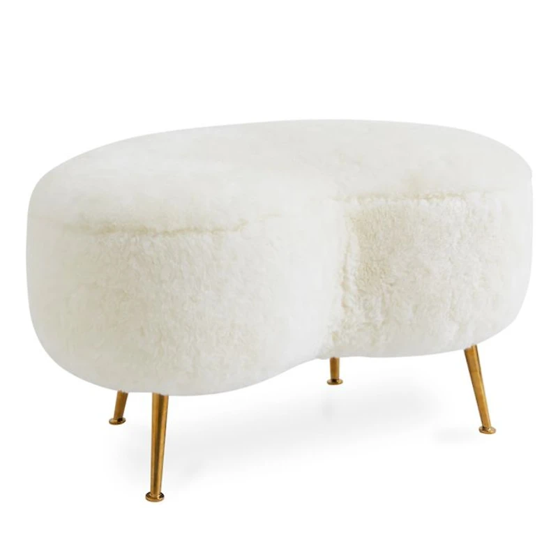 Kidney Ottoman