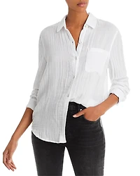 Rails Ellis Long Sleeve Gauze Shirt