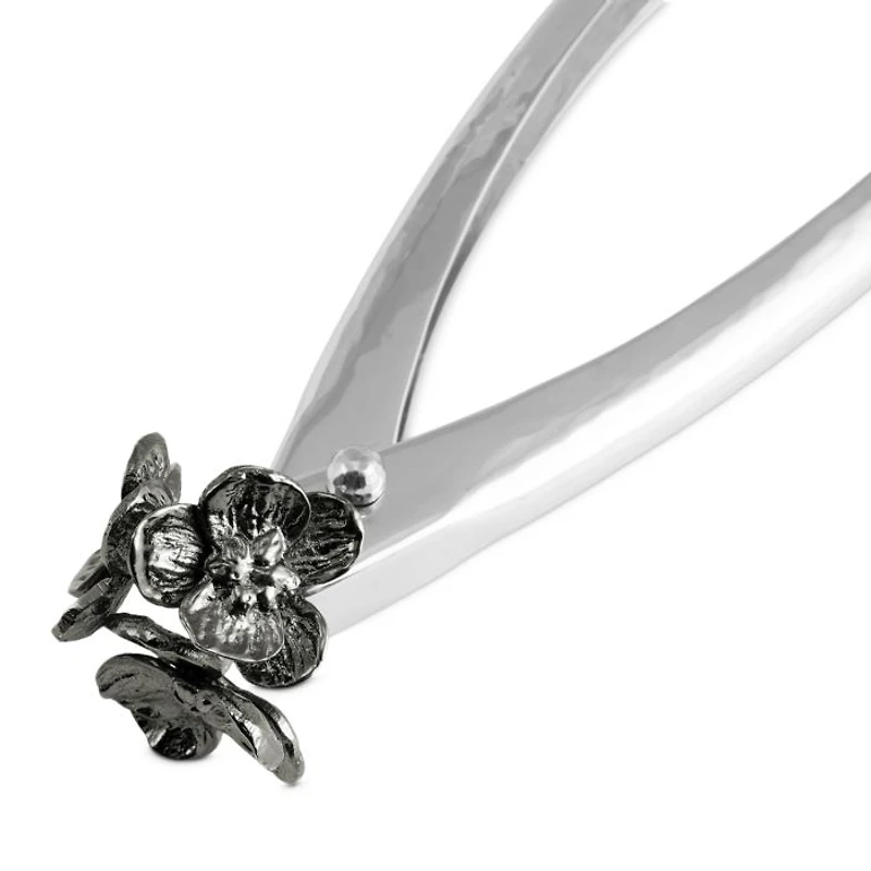 Black Orchid Spring Lock Tongs, Small