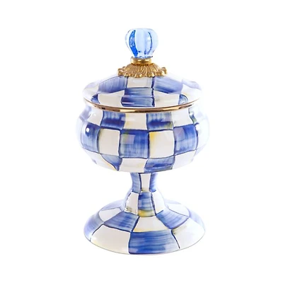 Royal Check Enamel Curiosity Pot