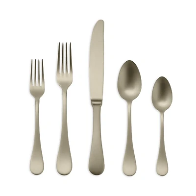 Brescia Ice Champagne 5 Piece Place Setting