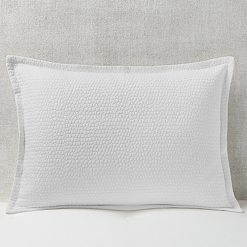 Hudson Park Collection Signature Pebbled Matelasse Standard Sham