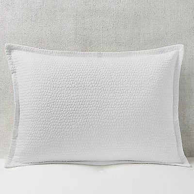 Hudson Park Collection Signature Pebbled Matelasse Standard Sham