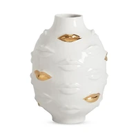 Muse Gilded Gala Round Vase