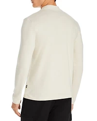 Slim Fit Ribbed Henley