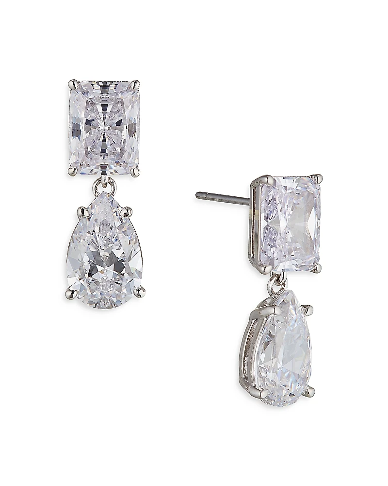 Nadri Shine On Cubic Zirconia Drop Earrings