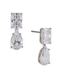 Nadri Shine On Cubic Zirconia Drop Earrings