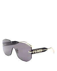 Fendi Fendigraphy Shield Sunglasses, 144mm