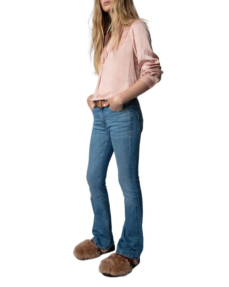 Tink Satin Blouse